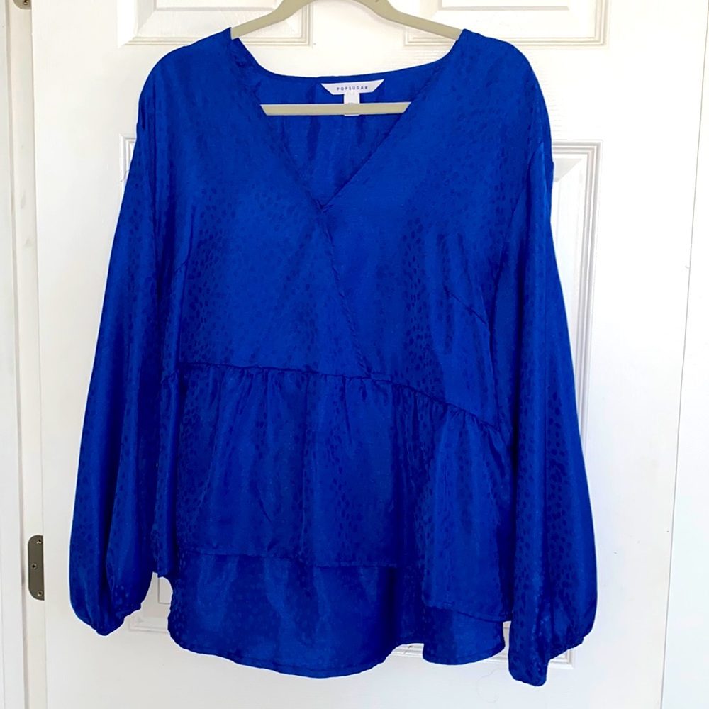 Blue blouse